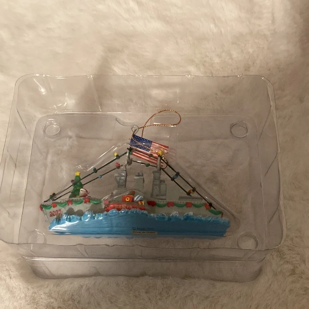 Vintage 2003 American Greetings Christmas at Sea—Eighth in a Series Ornament